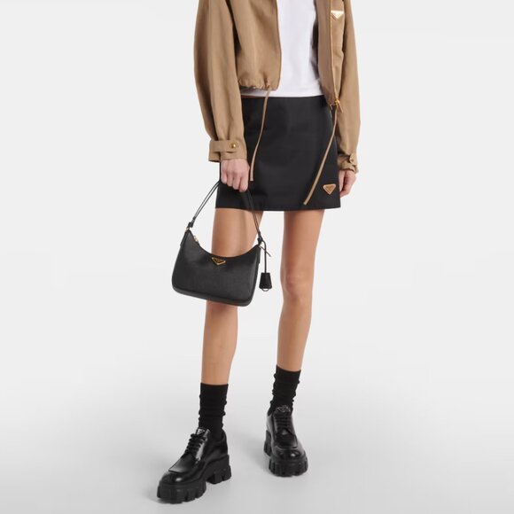 Prada Re-Edition Mini Bag In Saffiano - Picture 3 of 12